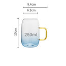 1400ml Gradient Blue Water Kettle Of Glass Jug, ibuyxi.com