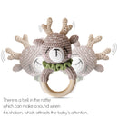 Crochet Animals Baby Rattle