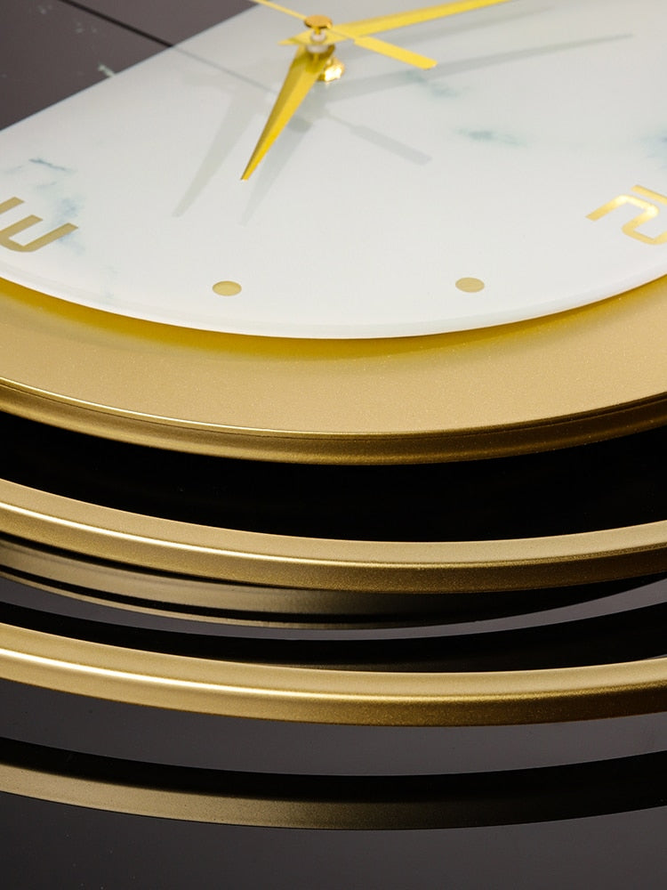 Atmosphere Net Red Style Lighting Luxury Wall Clock - view 7