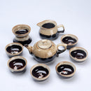 Blue & White Porcelain Multicolor Creative Tea Set - view 2