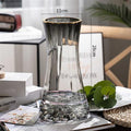 Luxury Gold Tinted Creative Transparent Glass Vase - view 8