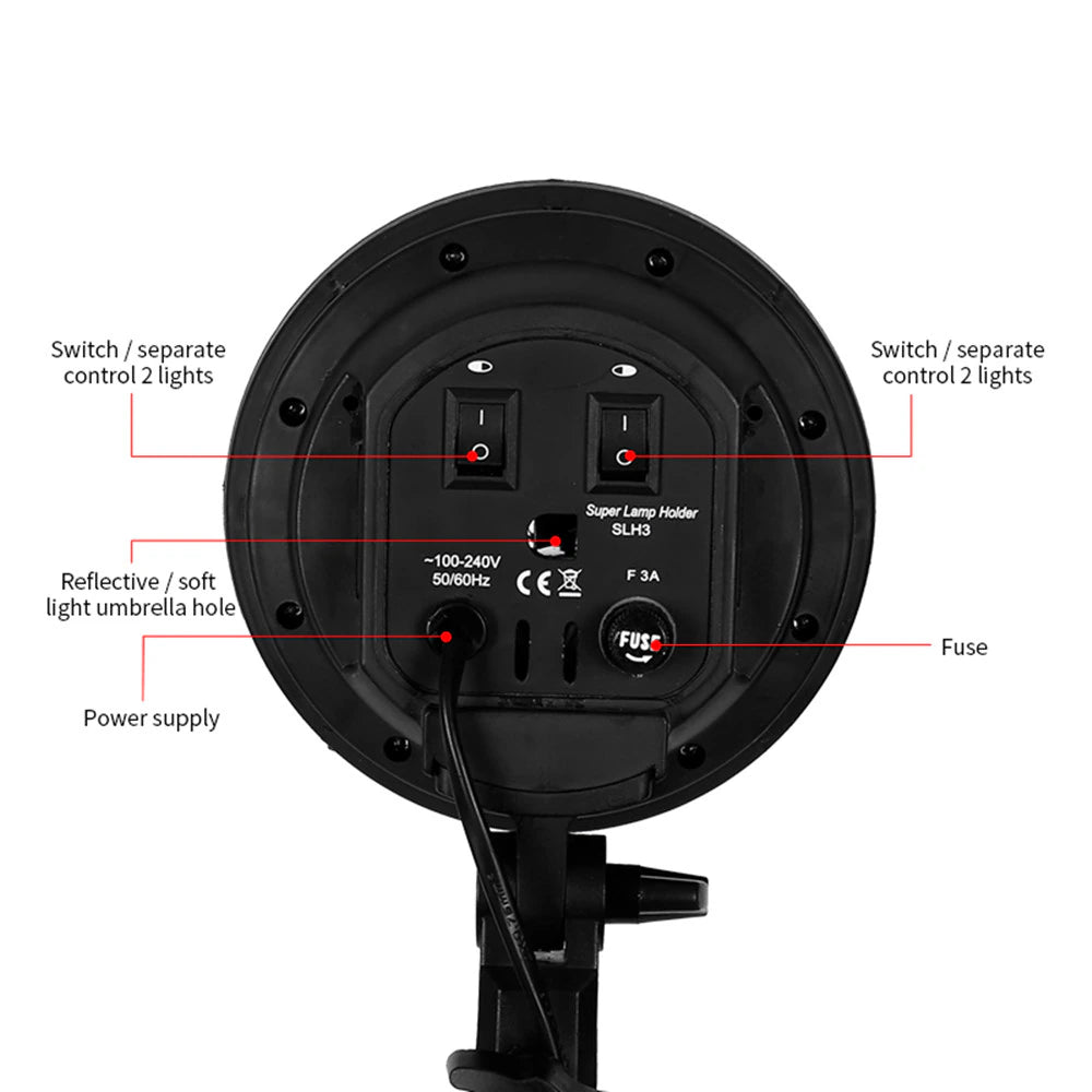 SH Studio Essential Softbox Lighting Kit, iBuyXi.com