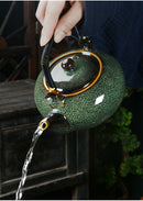 Splendid Flower Tea Maker Set with 700ml Pot and Cup, iBuyXi.com