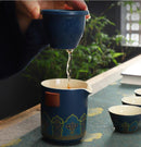Portable Japanese Compact Teapot 3 Cups Set, ibuyxi.com