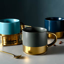 Golden Handle Mug Luxury Drinkware Cup Set, ibuyxi.com