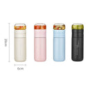 Insulated Tea Bottle with Filter Stainless Steel, ibuyxi.com