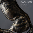 Creative White Dark Horse Figurine For Decoration - view 8