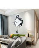 Creative Digital Quartz Wooden Wall Clock - view 8