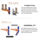  Adjustable Foldable Car Doorstep Pedal. Car Door Latch Step, Car Door Step, SUV Step, Heavy-duty folding car doorstep pedal, iBuyXi.com