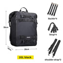 Waterproof Rear Seat Motorcycle Saddle Backpack, ibuyxi.com