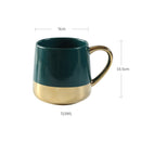Golden Handle Mug Luxury Drinkware Cup Set, ibuyxi.com