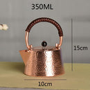 Hammered Handmade Pure Copper Teapot - view 2