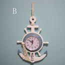 Nautical Beach Theme Life Ring Clock - view 5