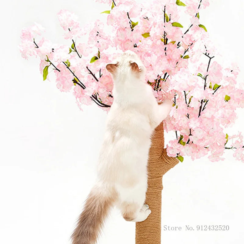 Sakura Tree Cat Scratching Post
