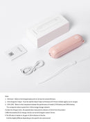 Portable Fan Mini Handheld Fan USB 4800mAh Recharge Hand Held Small Pocket Fan with Power Bank Flashlight Feature, ibuyxi.com