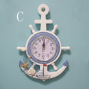 Nautical Beach Theme Life Ring Clock - view 4