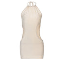 Sparkle Halter Sheath Backless Outfit - view 9