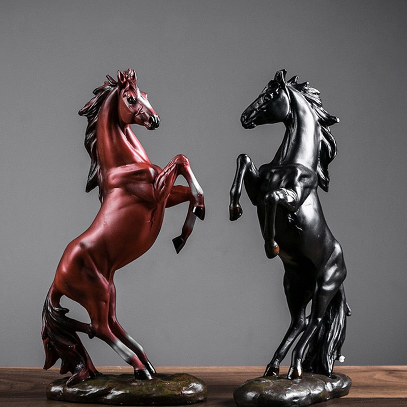 Modern and Gorgeous Resin Horse Statue for Decor - view 8