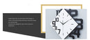 Creative Digital Quartz Wooden Wall Clock - view 10