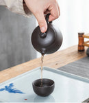 Handmade and Exquisite Tea Ceremony Set With Purple Sand, ibuyxi.com