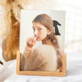 U-Shaped Solid Wood Photo Frame With Acrylic Board, ibuyxi.com
