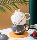 Unique Cosmic Planet Tea & Coffee Mug - view 6