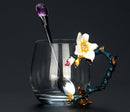Enamel Glass Coffee Mug Luxury Design - view 5