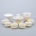 Blue and White Exquisite 6 Tea Pot Cup Set, ibuyxi.com