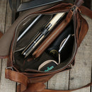 The Pioneer Vintage Leather Messenger Bag