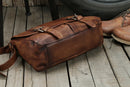 The Pioneer Vintage Leather Messenger Bag