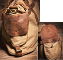 Vintage Military Canvas Tote
