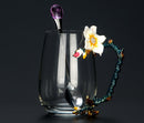 Enamel Glass Coffee Mug Luxury Design - view 2