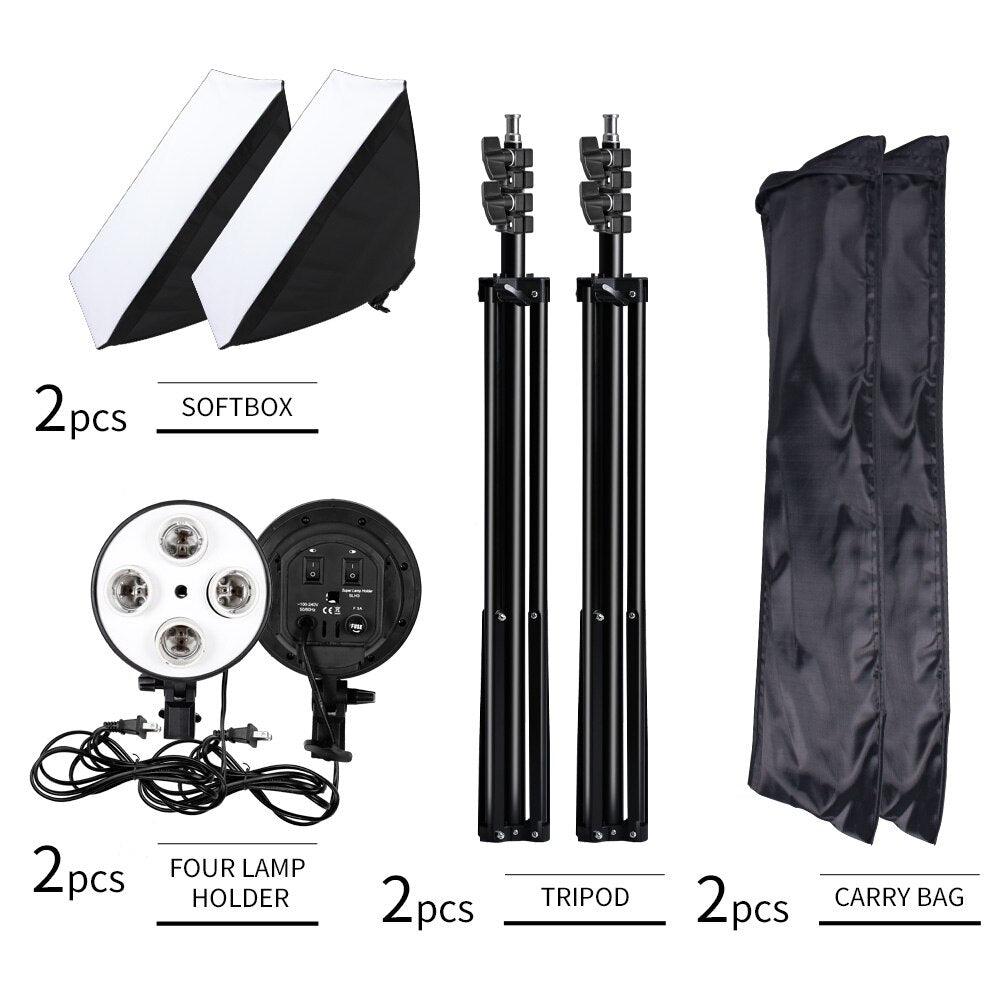 SH Studio Essential Softbox Lighting Kit, iBuyXi.com