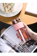 Portable Double Glass Tea Stainless Steel Infuser Filter - view 9