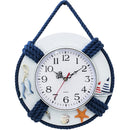 Nautical Beach Theme Life Ring Clock - view 6