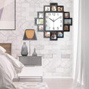 Modern Design Photo Frame With Wall Clock - view 6