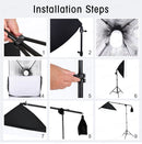 2x3m Photography Lighting Kit Bag For Photo Studio Shoot, iBuyXi.com