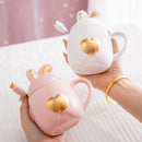 Elegant & Luxury Light Rabbit Mug Gift, ibuyxi.com