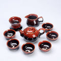 Blue & White Porcelain Multicolor Creative Tea Set - view 4