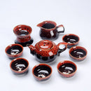 Blue & White Porcelain Multicolor Creative Tea Set - view 4