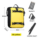 Waterproof Rear Seat Motorcycle Saddle Backpack, ibuyxi.com