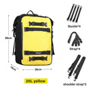 Waterproof Rear Seat Motorcycle Saddle Backpack, ibuyxi.com