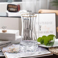 Luxury Gold Tinted Creative Transparent Glass Vase - view 10
