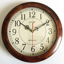 Vintage Wooden Silent Mechanism Wall Clock, ibuyxi.com