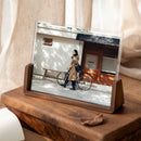 U-Shaped Solid Wood Photo Frame With Acrylic Board, ibuyxi.com