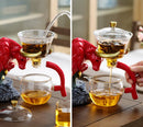 Splendid and Lazy Automatic Glass Tea Maker, ibuyxi.com
