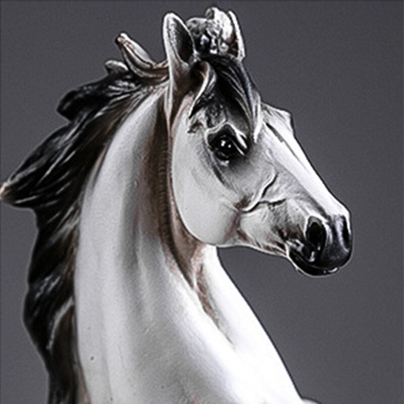 Modern and Gorgeous Resin Horse Statue for Decor - view 2