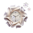 Luxury 3D Decorative Hand Painted Wall Clock, ibuyxi.com