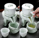 High Grade Luxurious Marble Stripes Tea Pot Set, ibuyxi.com