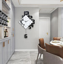 Creative Digital Quartz Wooden Wall Clock, iBuyXi.com